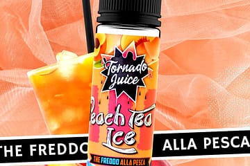 Peach Tea ice by Tornado Juice