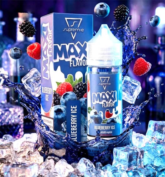 Blueberry Ice by Maxi Flavor!