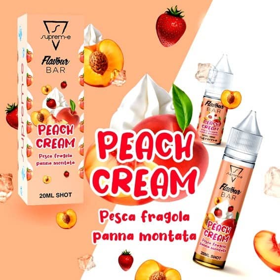 PEACH CREAM by Flavourbar Supremeliquids