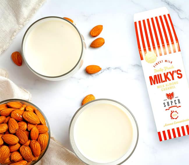 Milky's Caramel Amond by Super Flavour!